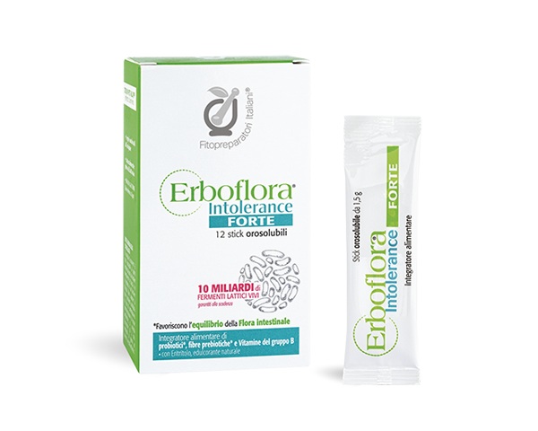 Immagine ERBOFLORA INTOLERANCE FORTE 12 STICK