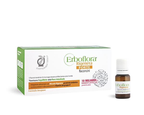 Immagine ERBOFLORA RIGENERA FORTE 12 FL. 10 ML